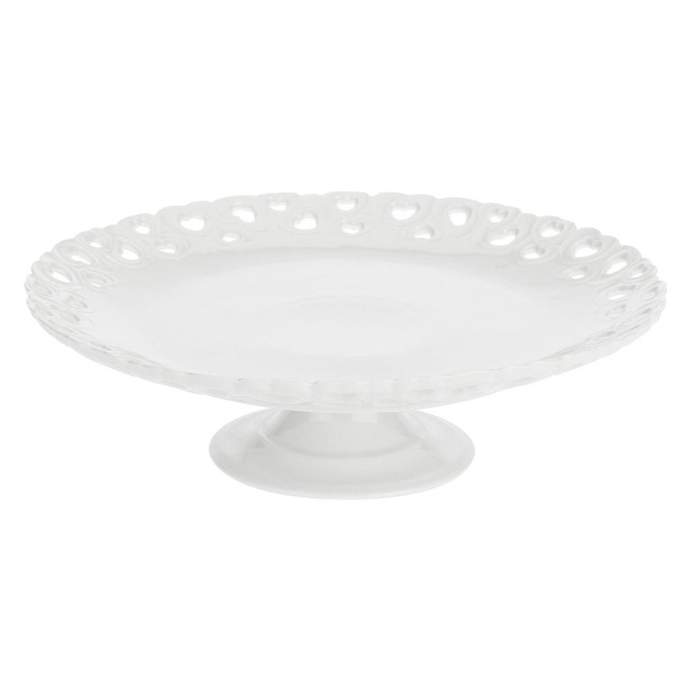 La Porcellana Bianca dekorierter Tortenständer 26 cm P003900826