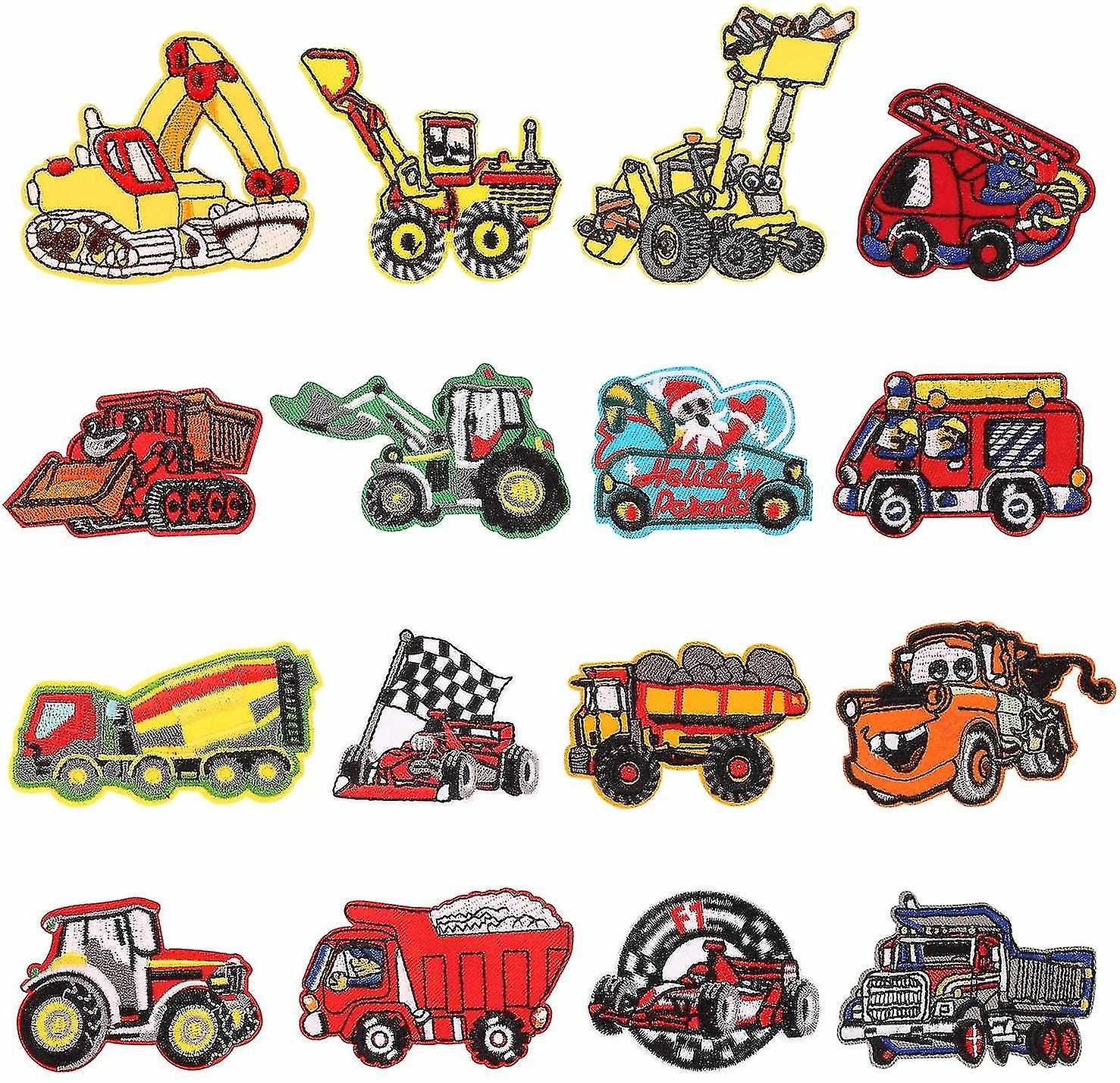 Iron-on Patches,20 Pcs Patches for Clothes Flowers Patches Appliqu Patches