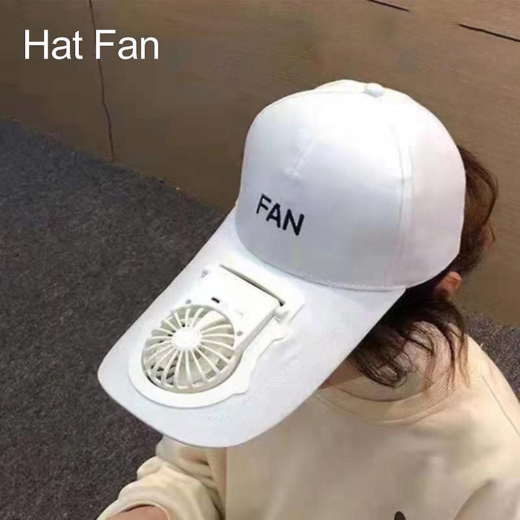 Usb Charging With Fan Sun Hat Combo Hat Fan