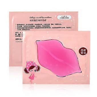 8pcs Pilaten Pink Crystal Collagen Beauty Exfoliating Moist Moisturizing Lip Mask