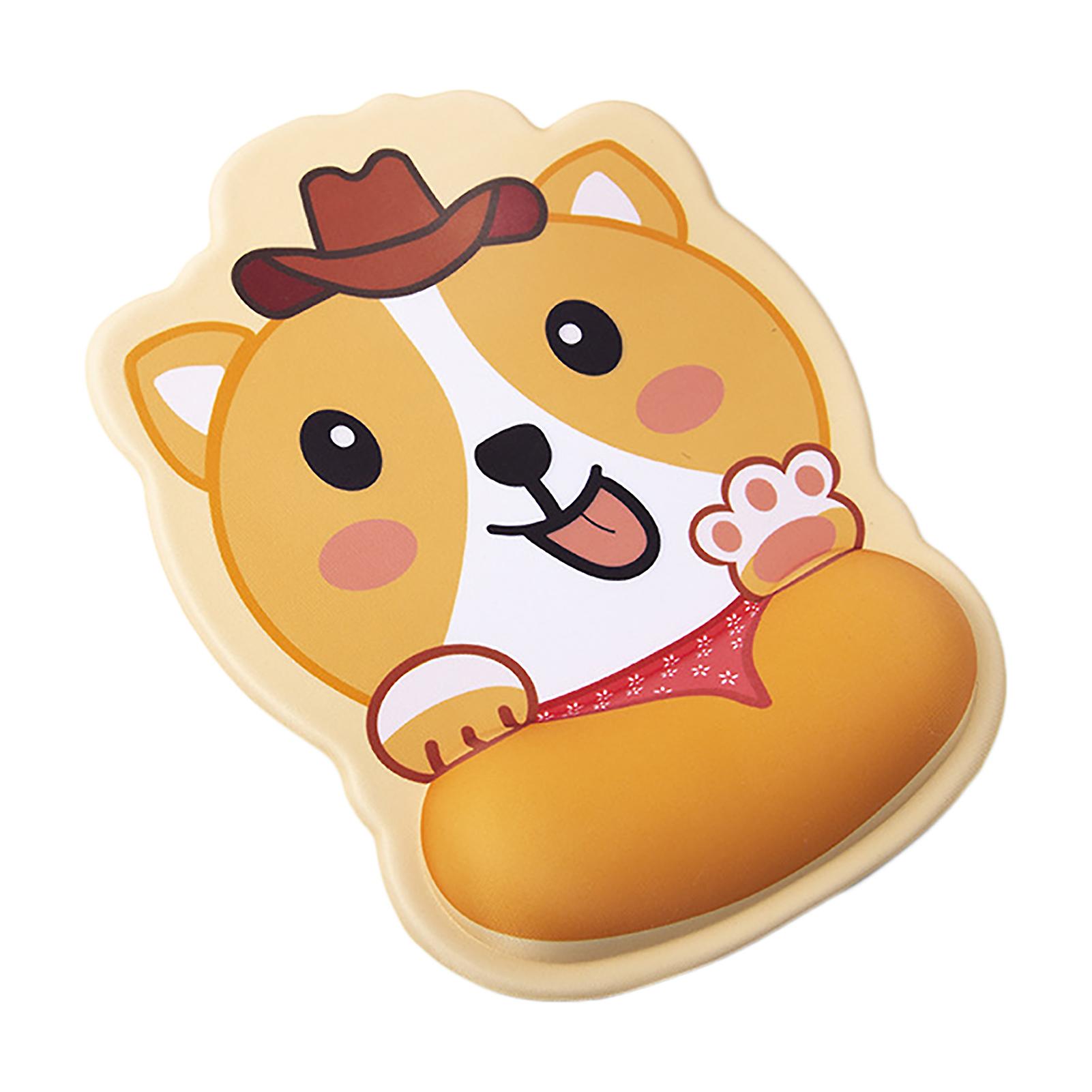 Mouse Pad Ultra-thin Comfortable 3D Cute Cartoon Computer Wrist Rest Support Mouse Mat for Office