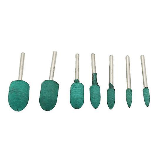 7Pcs 3-12mm Grinding Bits Compact Excellent Sharpness Elastic Assorted Polishing Head Bits for DIY