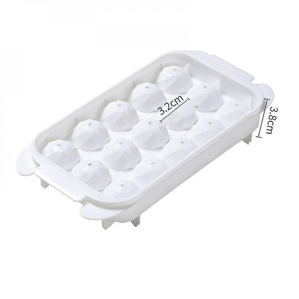 Ice Bins Rhombus 3d Silicone Round Ice Cube Mold