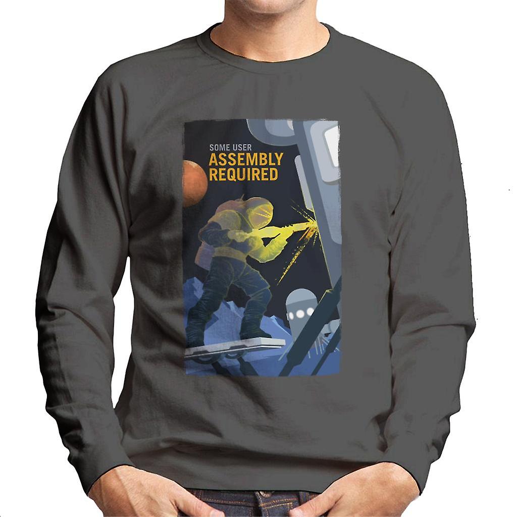 NASA Some User Assembly Required Men's Sweatshirt