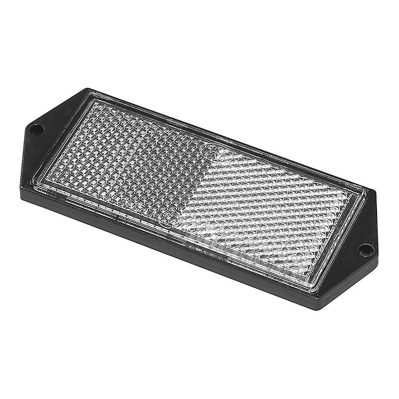 Reflector wit 104x40mm geschroefd