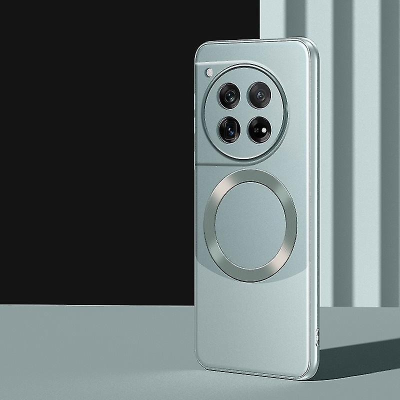 Magnetic Case For Oneplus 12, Compatible with MagSafe, Soft Silicone Slim Matte Skin Feeling Shockpr