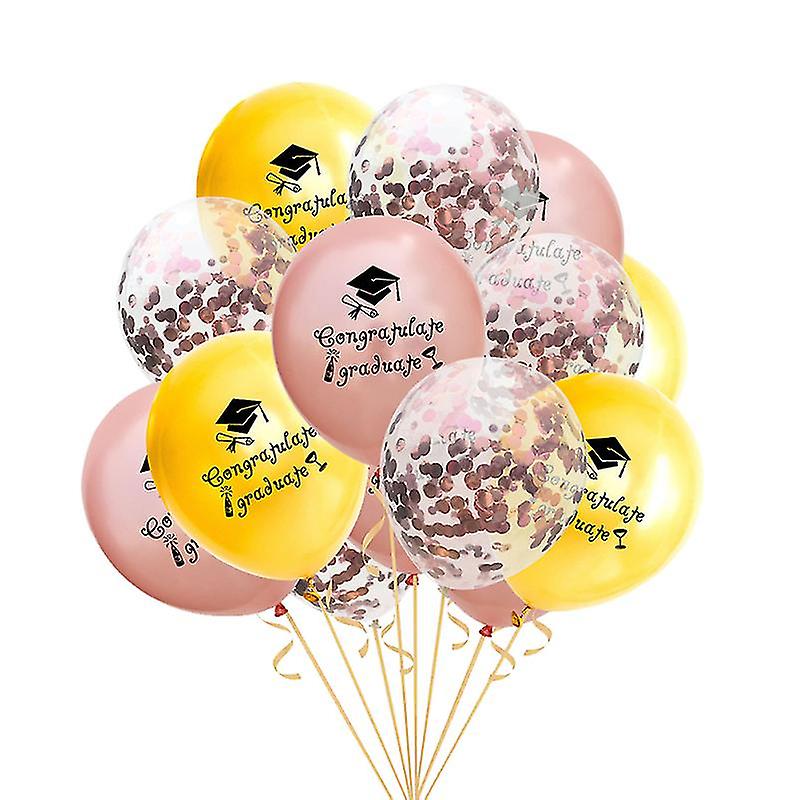 15pcs Congratulate Letter Ballons