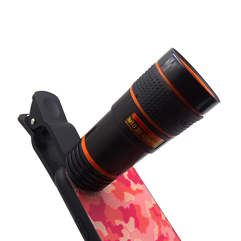 Mobile Phone Telescope Lens Monocular Mobile Iphone Adjustable Zoom Lens Smartphone Camera Lens Universal