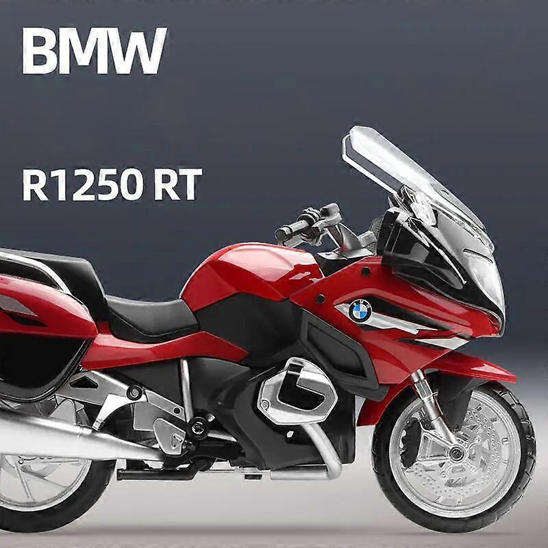 1:12 R1250RT χυτός κύβος κραμάτων μοτοσικλέτα μοντέλο παιχνίδι οχημάτων συλλογή ήχος και φως εκτός δρόμου αυτοκίνητο παιχνιδιών autocycle