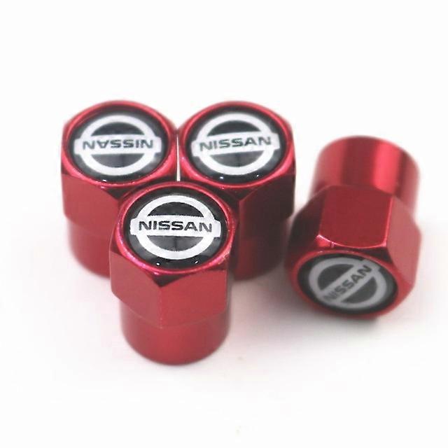 新品 4個入り 自動車ホイール タイヤバルブステムキャップカバー 日産 新型 Qashqai Murano X Trail X-trail Teana 用 カーアクセサリー shry