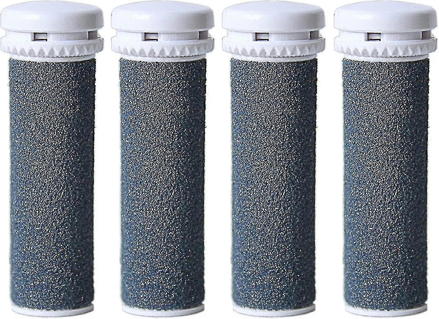 [4 Pack] Extra Coarse Replacement Rollers - Compatible with Emjoi Micro Pedi, High Quality