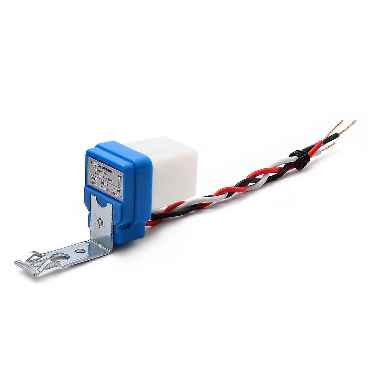 12v 10a Mini Sensor Twilight Switch Outdoor Night Light Sensor Switch Auto On Off Photocontrol Control Rain Proof