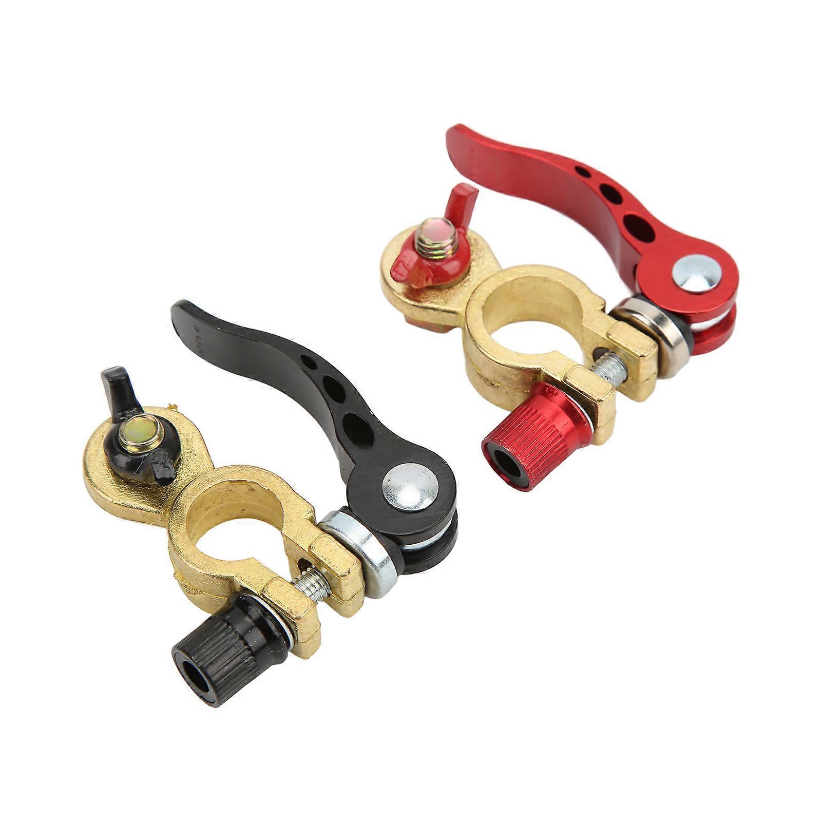 2pcs Battery Quick Release Terminal 16?18mm Positive Negative Universal Connector for Automobiles RVs Ships