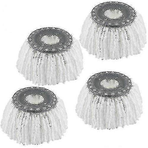 Mop Head Replacement universal Anti-abrasive Microfiber Refill Headeasy Cleaning Round Spin Mopping