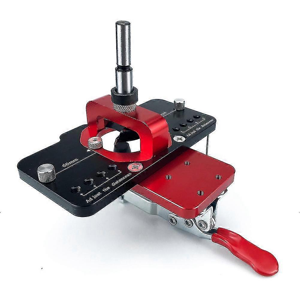 35mm Hinge Boring Jig Woodworking Hole Drilling Guide Locator With Fixture Hole Opener Template Doo