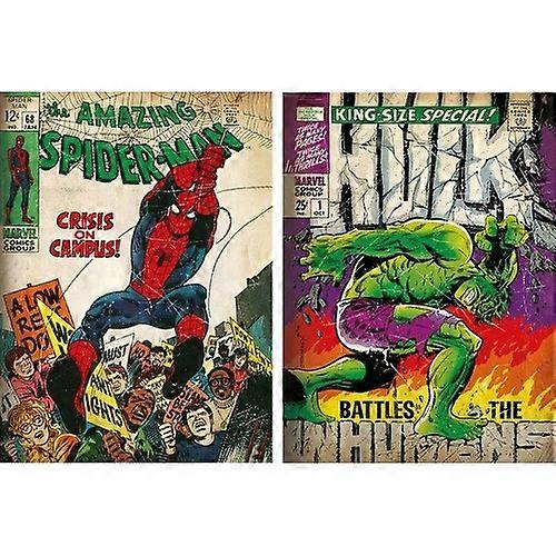 Marvel Comic Cover Poster (Pack of 2)