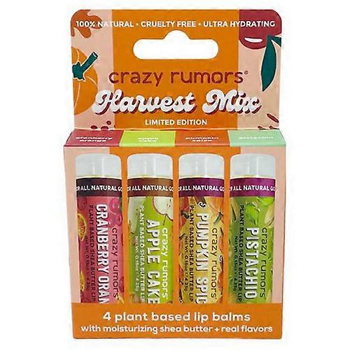 Crazy Rumors 丰收混合润唇膏,4 支装