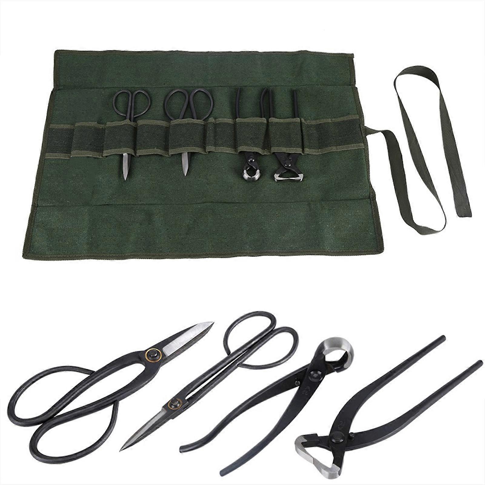 Garden Orchard Scissors Pliers Fruit Trees Branches Cutting Tool Trimming Kit with Storage Bag - Durable High Forging Steel Blades for Effortless Trim