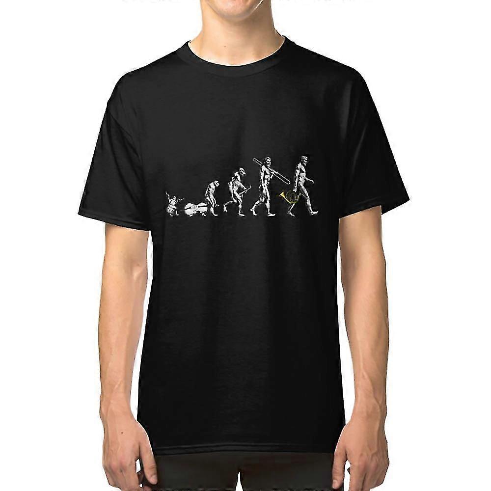 Français Horn Evolution - pas de slogan T-shirt