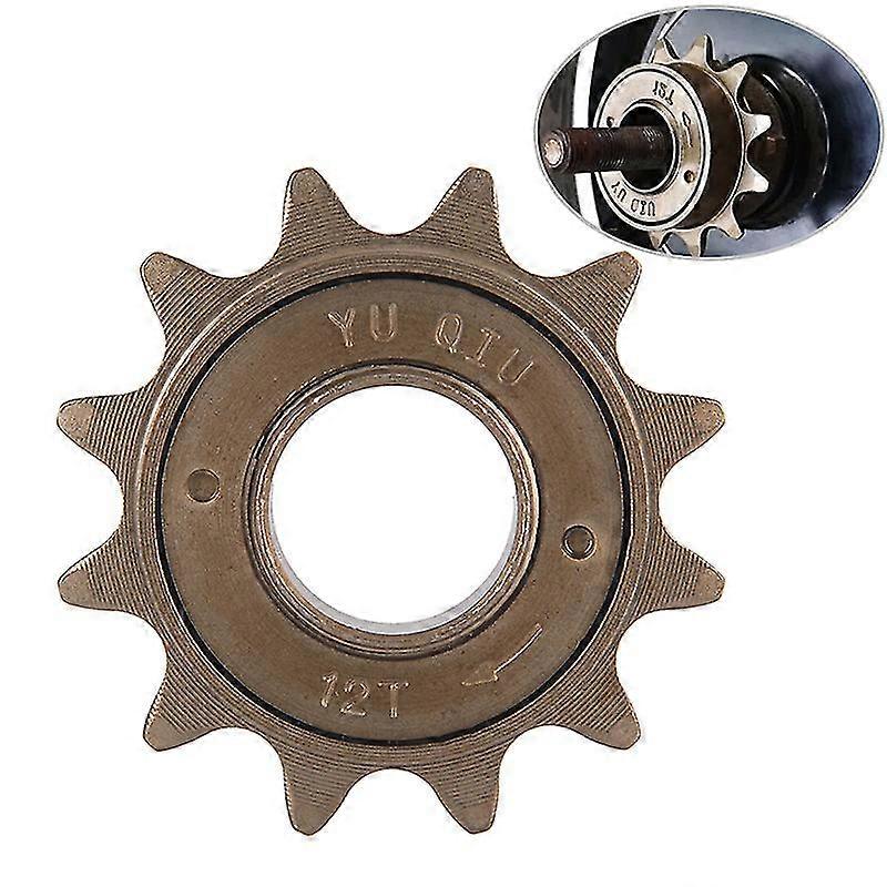 12t Dents Single Speed Freewheel Sprocket Gear Bicycle Accessories Freewheel Hfmqv