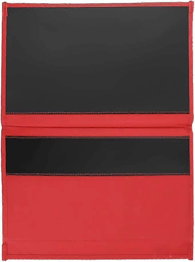 4 Organizing Pockets Hanging Bedside Pockets Sofa Organizer Slip Pocket (Brown)