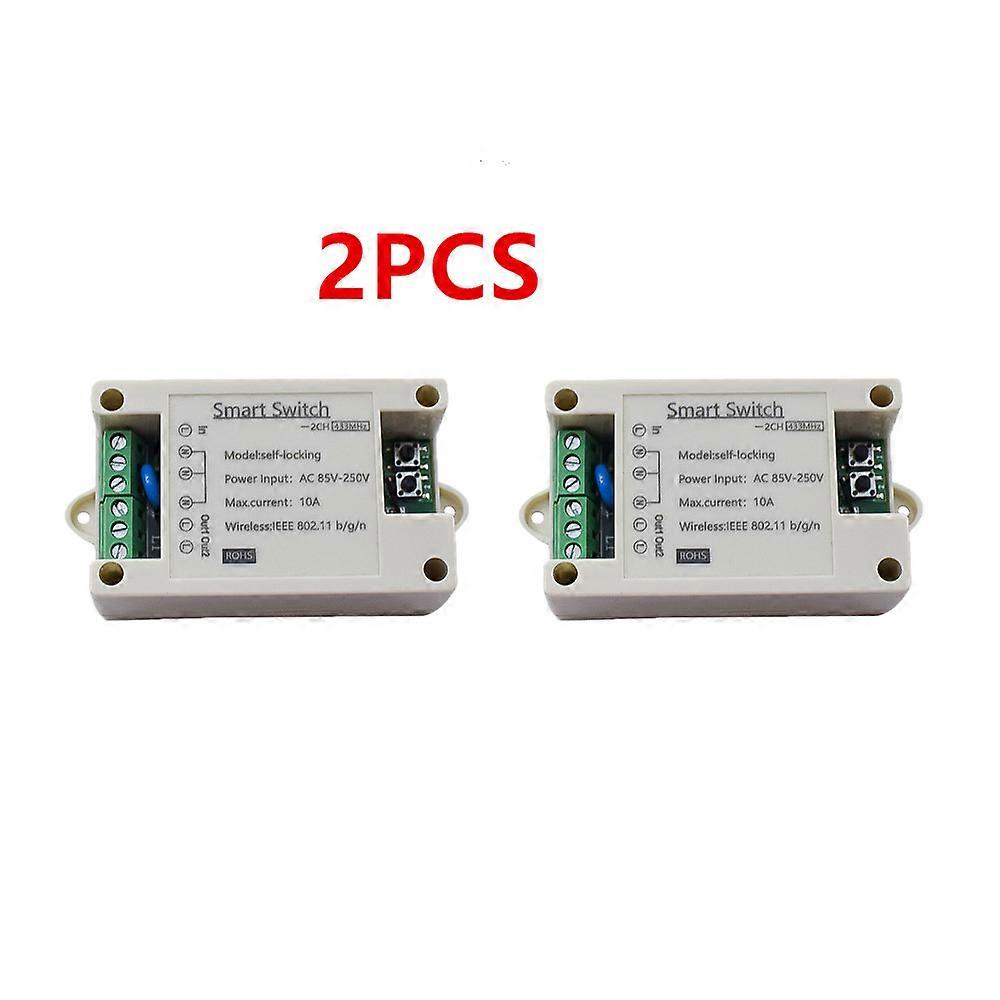 Interruttore Wi-Fi intelligente, interruttore di controllo remoto wireless, interruttore automatico, modulo di controllo della luce a LED, ricevitore relè RF APP 220V