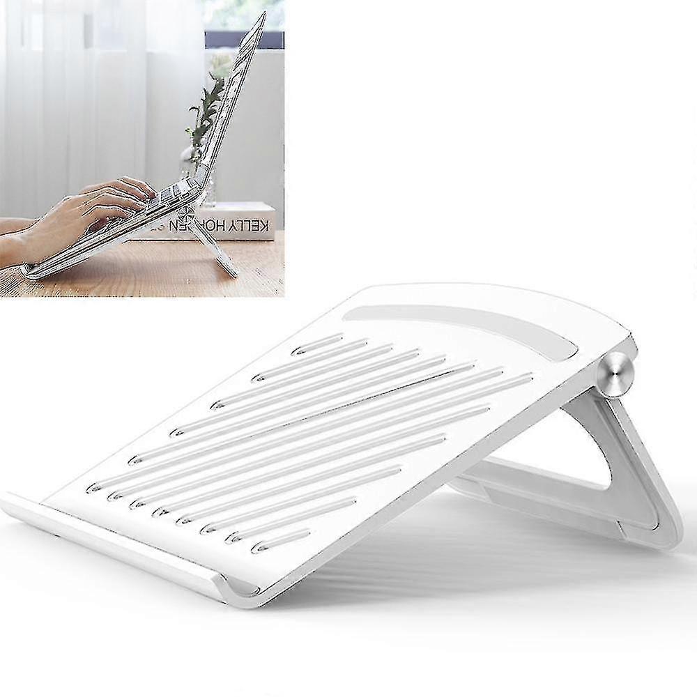Foldable Laptop Stand, Portable Aluminum Computer Riser, Adjustable