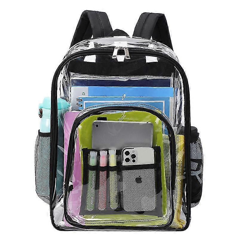 Large Heavy Duty Clear Backpack Transparent Pvc Concert Freeze