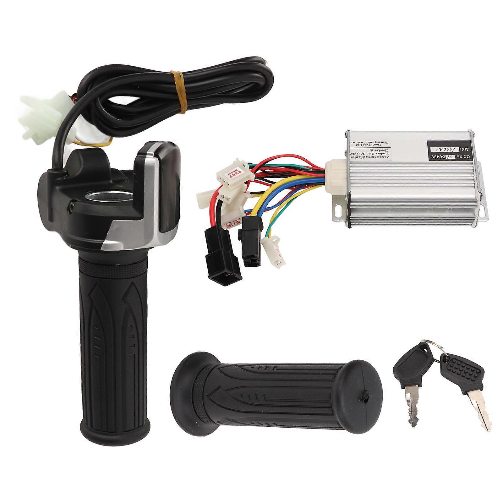 Brush Motor Speed Controller DC48V 1000W Driving Regulator Modulator Box for Electric Bicycle Scooter