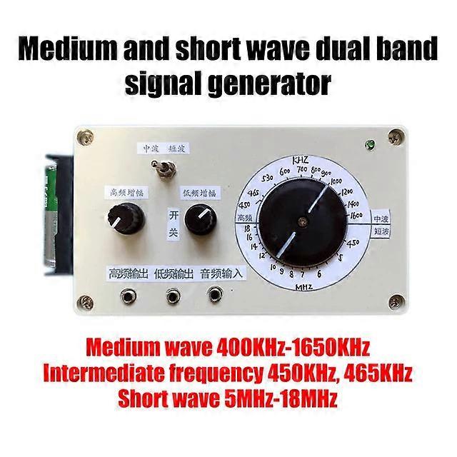 Am Fm Medium Wave Shortwave Signal Generator 5mhz-18mhz 400khz-1650khz Band Wireless Transmitter Repair Debug Radio