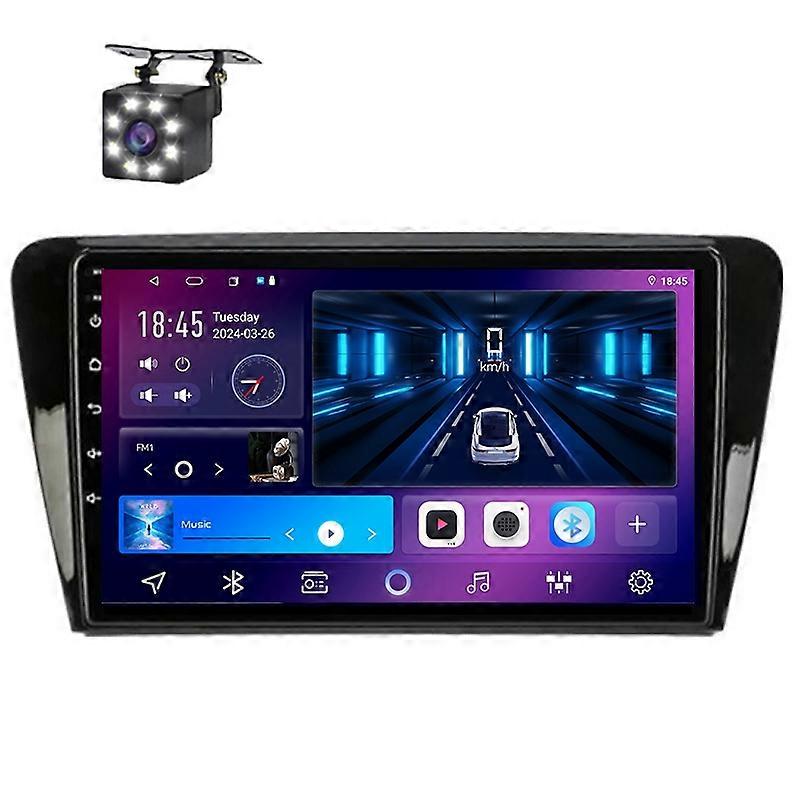 For Skoda Octavia 3 A7 2013 - 2018 Car Multimedia Radio Wireless Carplay Navigation Android Auto GPS
