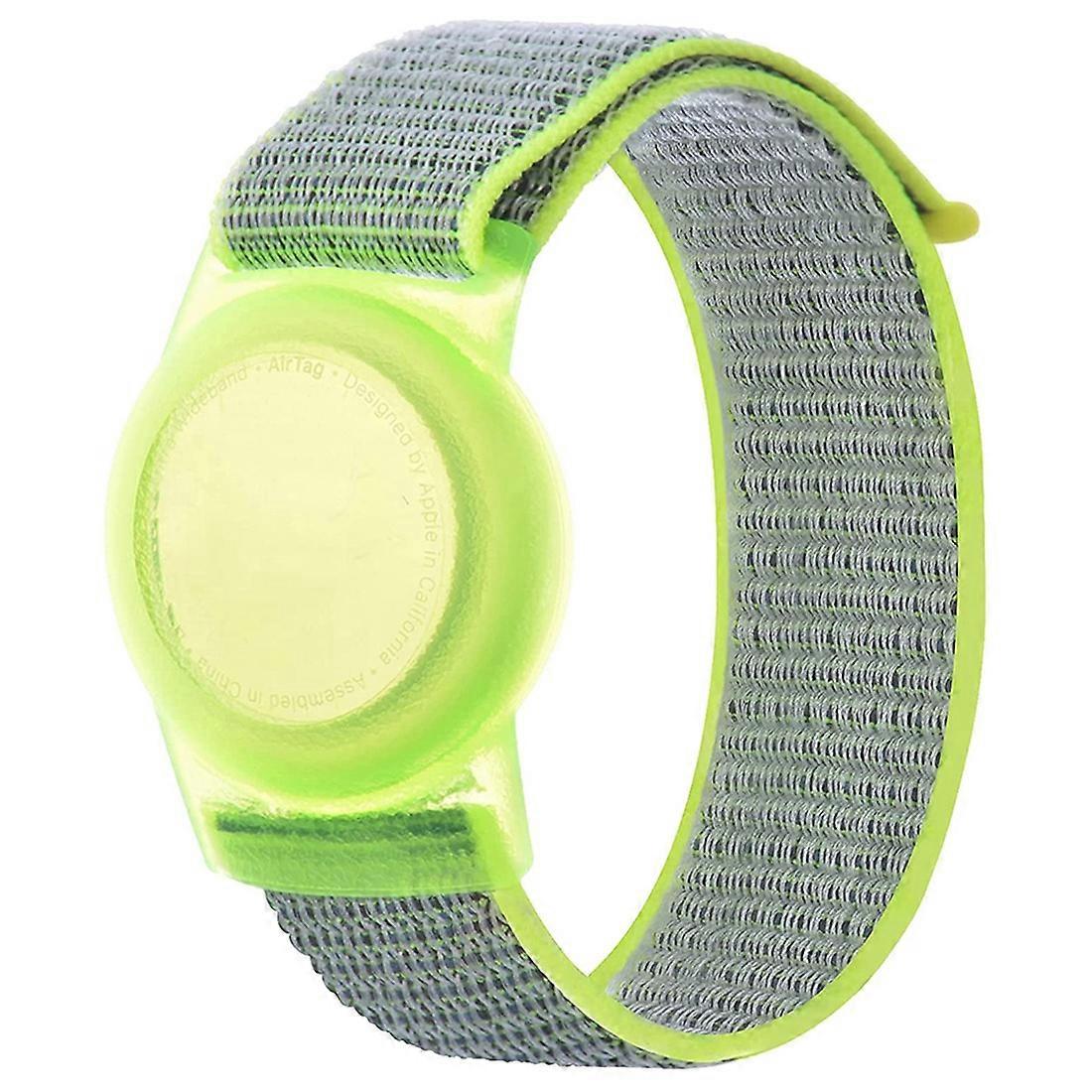 Kid Wristband with , Protective Case for Tag GPS Tracker Holder with Nylon Bracelet E