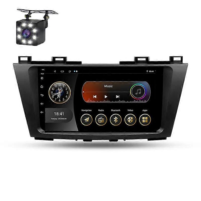Car Radio Android 14 For Mazda 5 3 CW 2010 - 2015 Multimedia Player Stereo