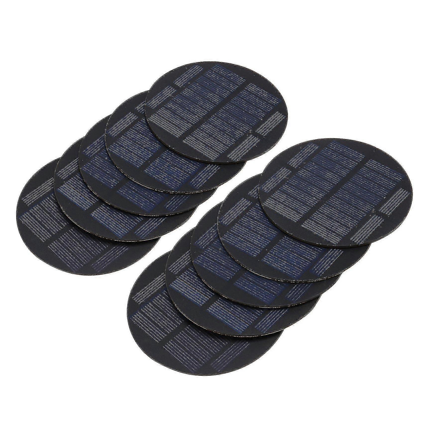 10pcs γύρος 5.5v 120ma 0.55watts ηλιακών κυττάρων Li-Charr ρυθμιστής Volta οδήγησε λαμπτήρα Sola-YKY416