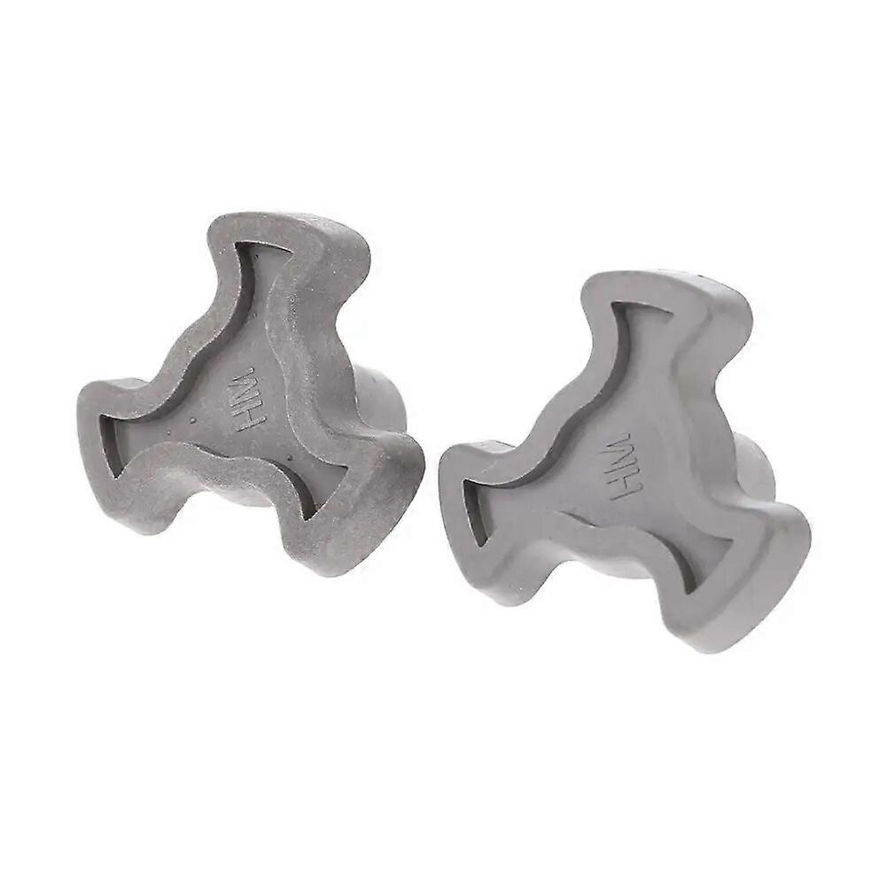 2Pcs 17mm Microwave Oven Turntable Roller Guide Support Coupler Tray Shaft