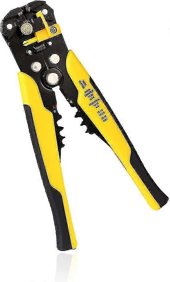 Wire Stripper, Automatic Wire Stripper, Stripping, Cutting, Crimping 3 In 1, Yellow Hy