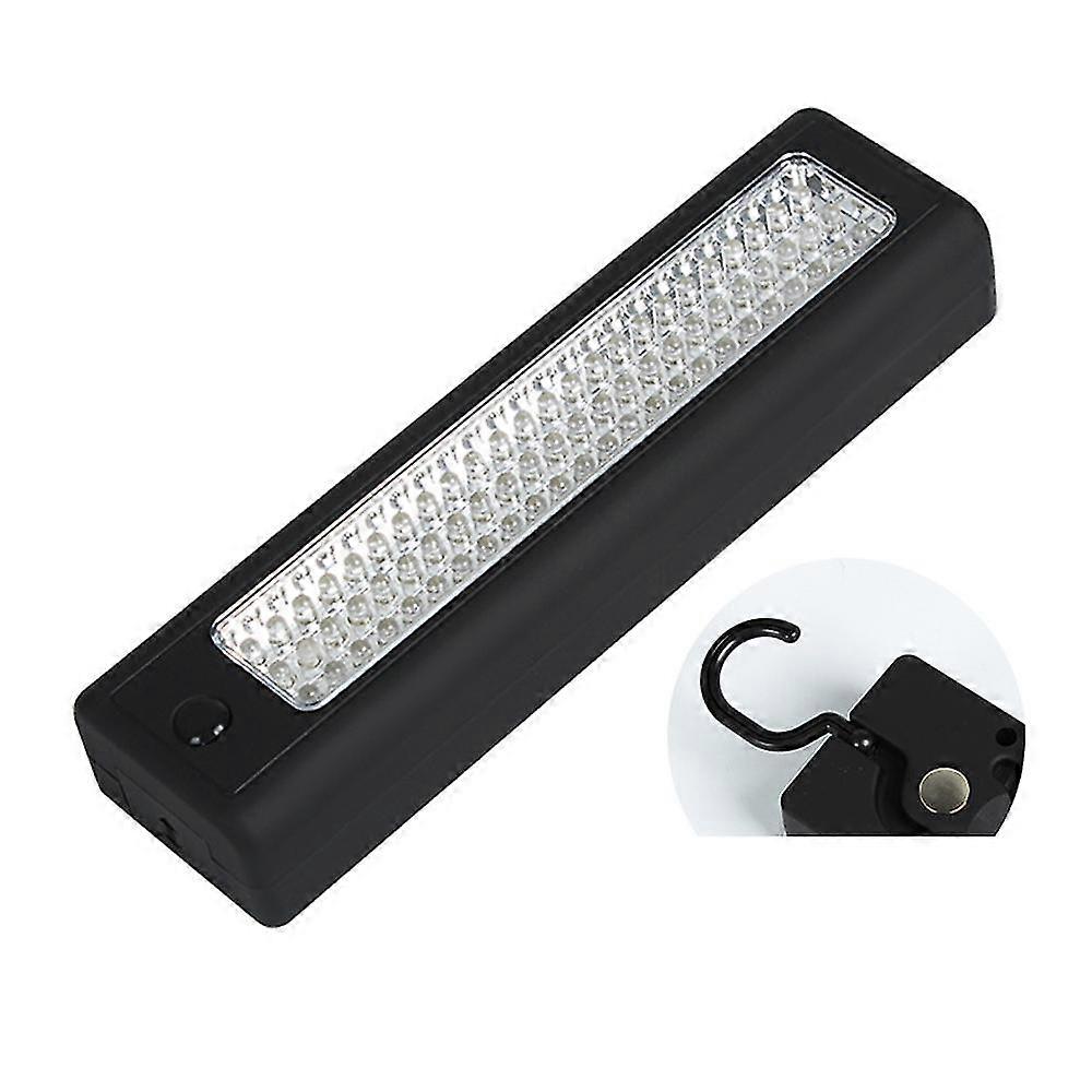 1pc 72 Led Emergency Work Light With 360 Degree Rotatable Hook Portable Inspection Light