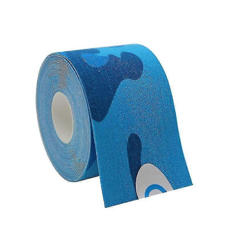 5m Kinesiology Tape For Face V Line Neck Eyes Lifting Wrinkle Remover Sticker (size: Sea Camouflage)