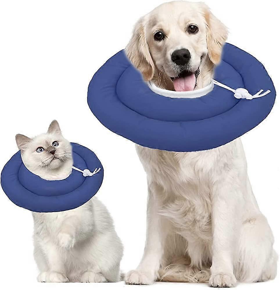 Soft Cone Collar For Acsergery Dogs, Cat Cone Collars Adjustable Cat Recovery Collar Gift