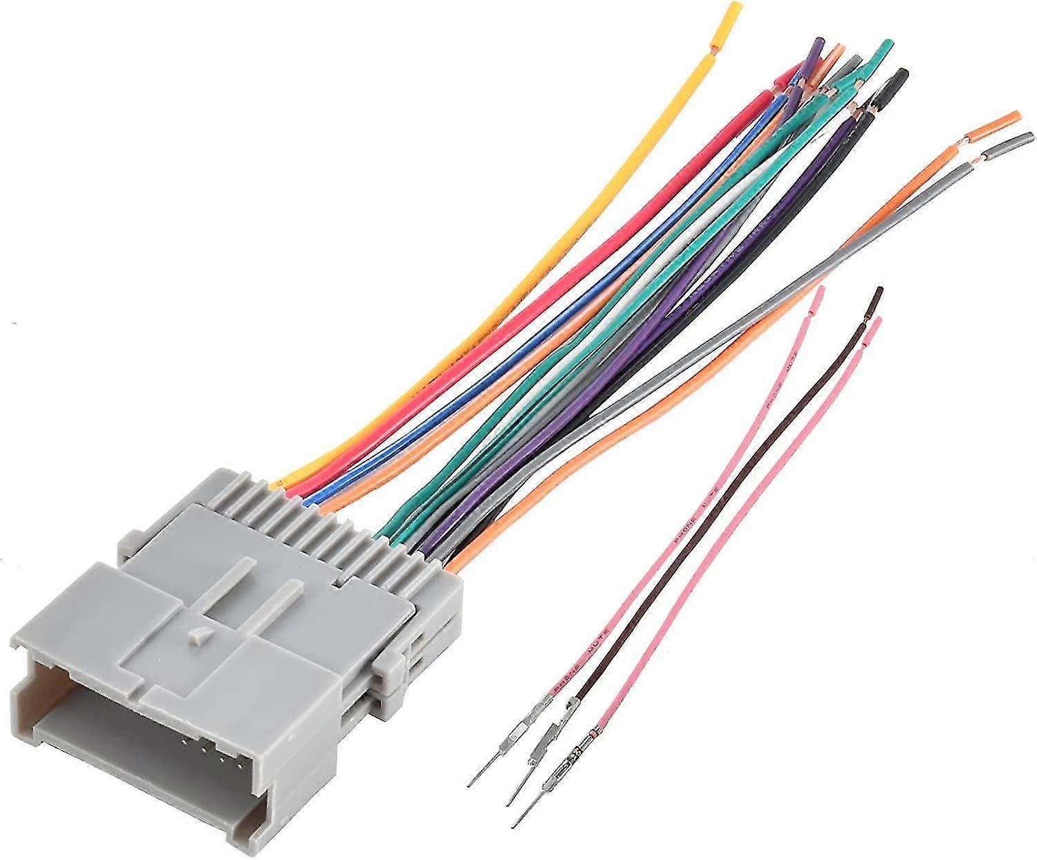 Car Stereo Radio Wiring Harness Connector Adapter Factory Head Unit Power Plug