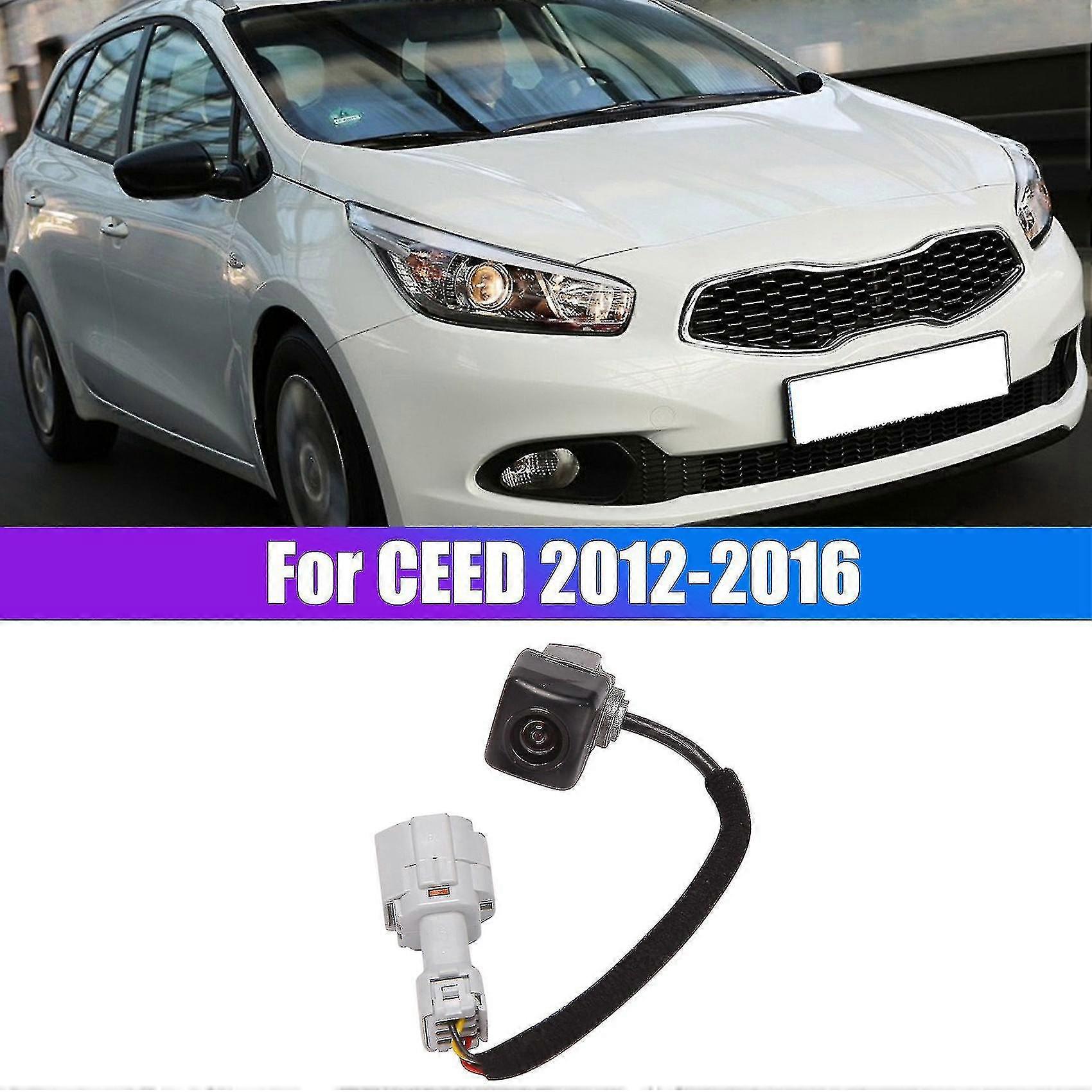 Achteruitrijcamera 95760A2100 – Compatibel Met Kia Ceed 2012-2016, 170° Groothoek, Nachtzicht, Waterdicht, Zwart