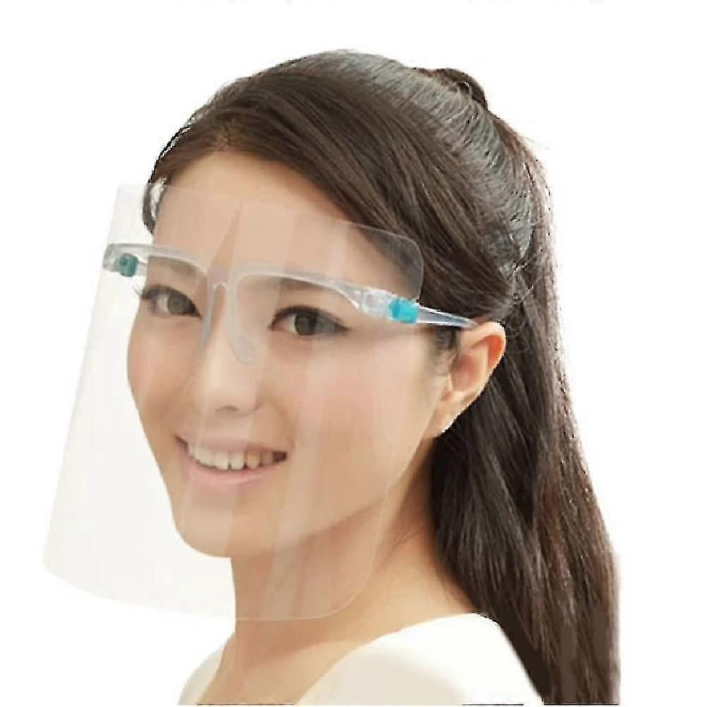 5pcs Transparent Full Face Protective Shield Visor Face Shield