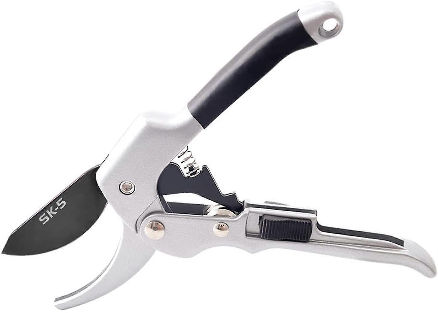 مقص حديقة تشذيب الحديقة مقص ، مقص شفرة فرانك مع مقابض إسفنجية وحارس أمان ، قطر قطع أقصى 20 مم ، تطعيم شجرة بونساي البستنة