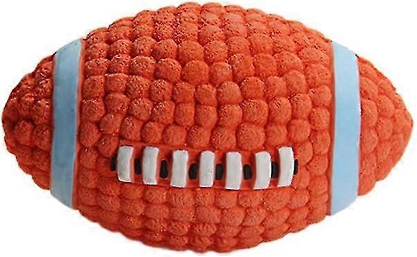 Rugby Shape Pet Chew Toys Balls