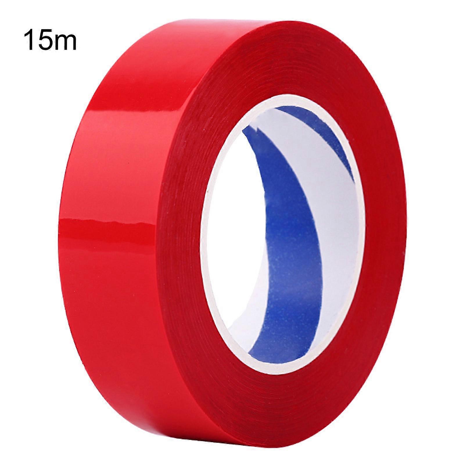1 Roll 5m/15m Multifunctional Adhesive Tape Easy Use PET No Traces Portable Couplet Tape for Festival KAESI
