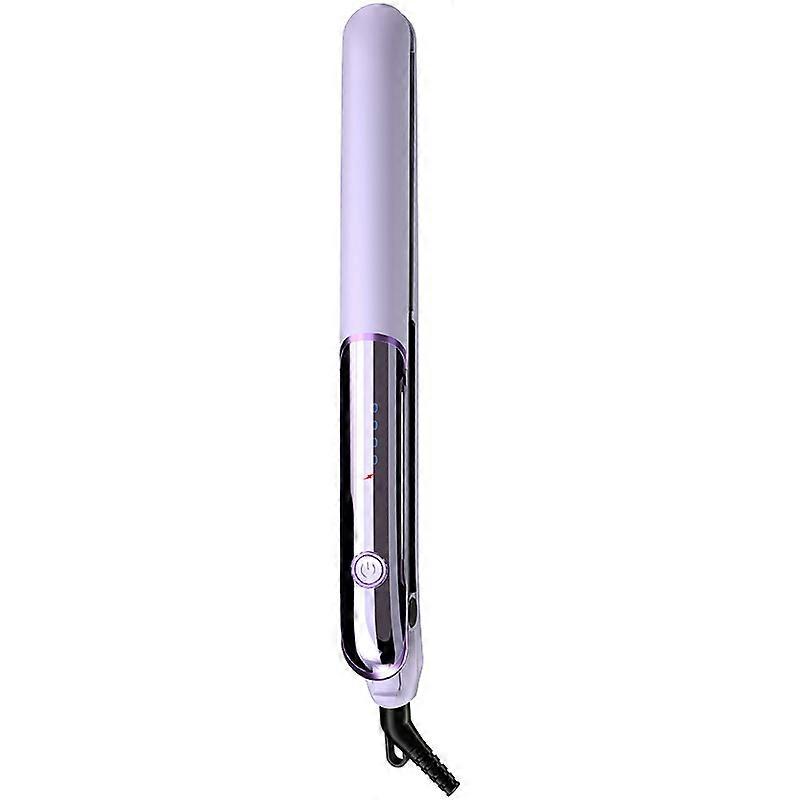 Hair Straightener Brush, 30S Fast Heating Flat Irons, 4 Temperature Settings 140-200C, for Travel