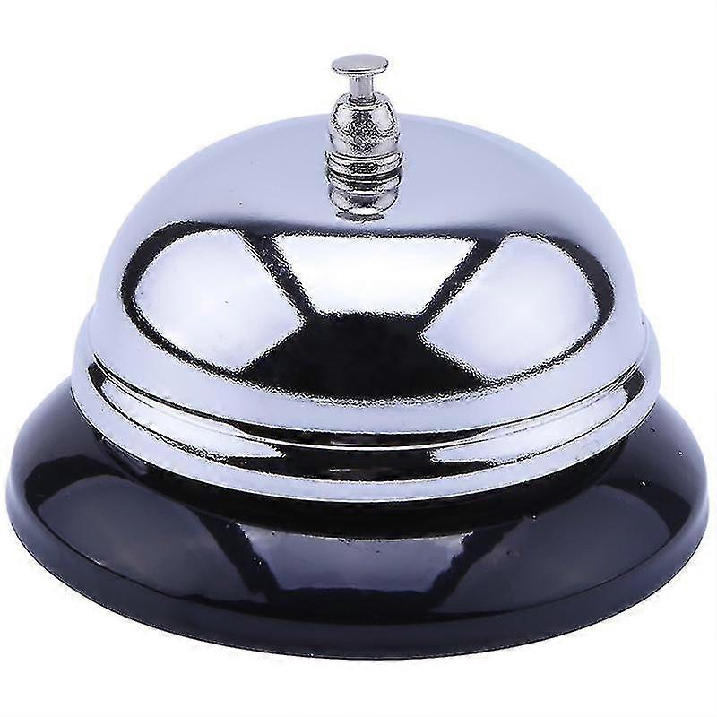 Classic Table Desk Reception Service Call Bell For Office Kitchen Desk Table Hotel Counter Reception Restaurant Bar Ringer With Black Base Touch Z