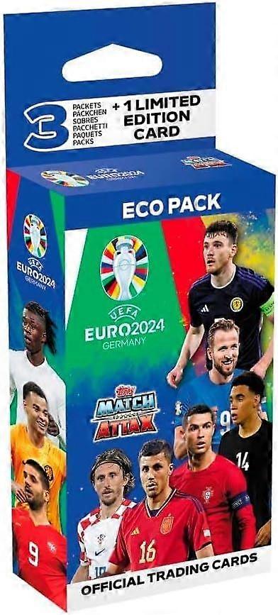 Official Euro Match Attax 2024 Eco Pack