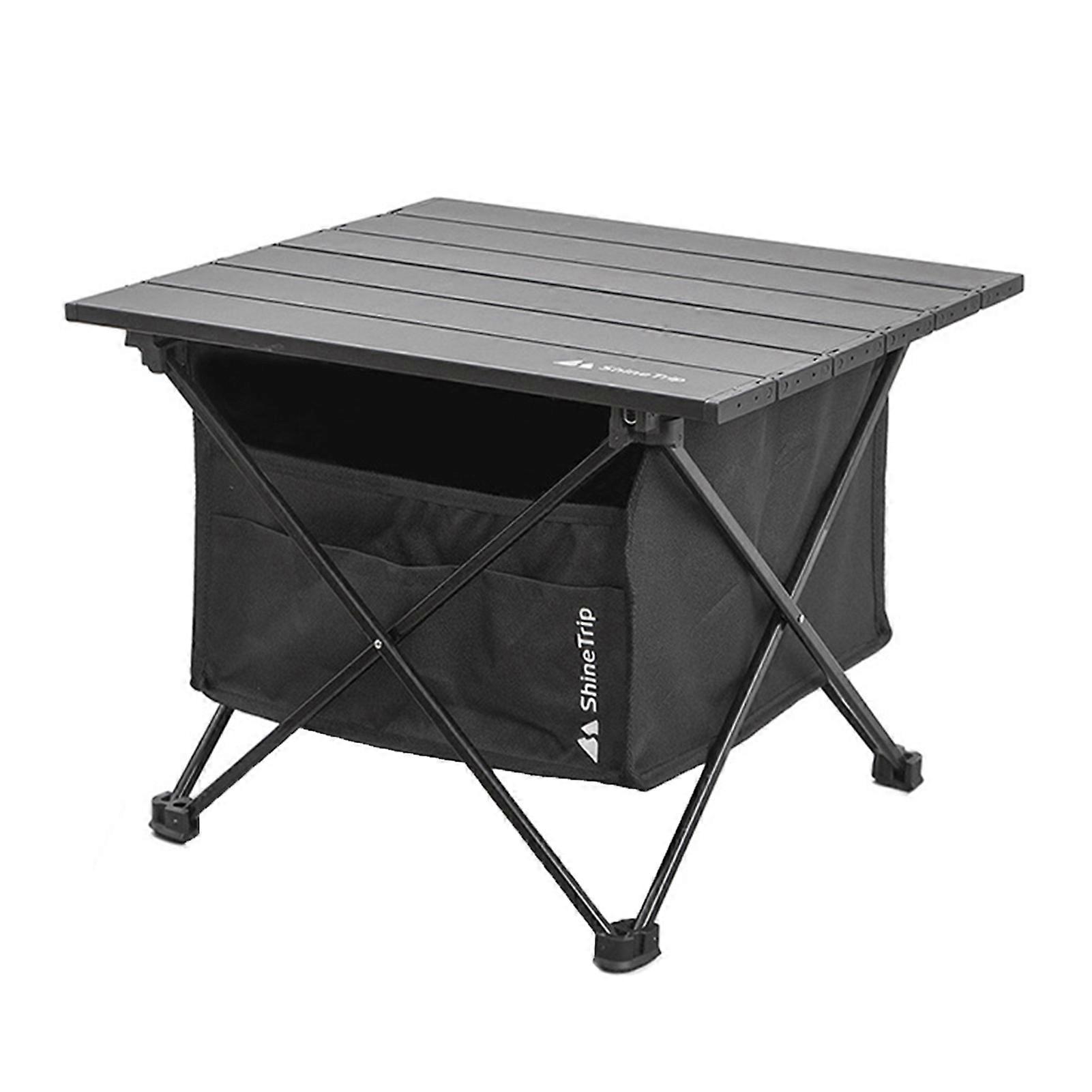 KaesiReusable Folding Table Front Pocket Design Not Fall Off Practical Storage Pouch Camping Supplies
