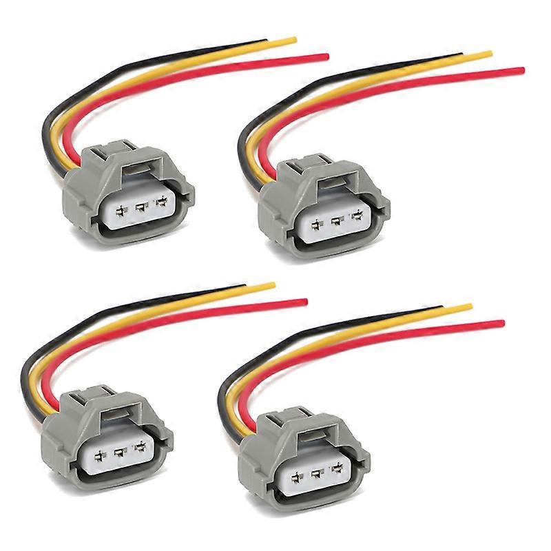 Front Headlight connector Corner Light light LED Turn Signal Connector Plug Pigtail 3-pin For Toyota Tundral Camry Corolla